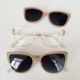 Armação de óculos de grau - Afrodite 0193 - branco com dourado detalhe rosé c5 clip on rose