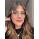 Armação de óculos de grau - Afrodite 0193 - marrom com dourado detalhe nude c3 clip on marrom
