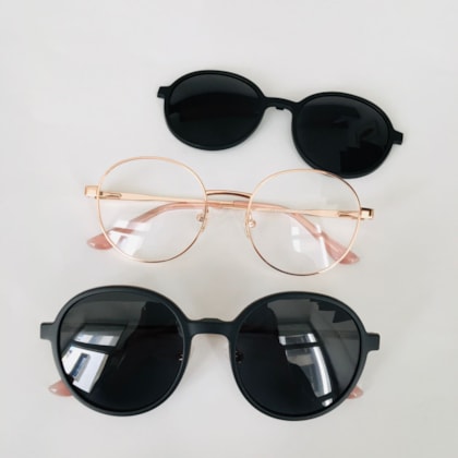 Armação de óculos de grau - Aloha New 0173 - Rose gold C1 Armação de óculos de grau - Aloha New 0173 - Rose gold C1