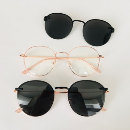 Armação de óculos de grau - Aloha - Rose Gold Armação de óculos de grau - Aloha - Rose Gold