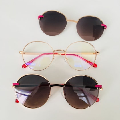 Armação de óculos de grau - Aloha Two 95819 - rose gold C12 Armação de óculos de grau - Aloha Two 95819 - rose gold C12