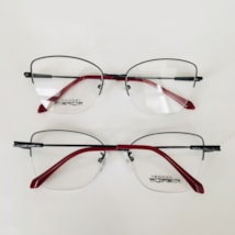 Armação de óculos de grau - Amandita nylon 6932 titanium - preto Armação de óculos de grau - Amandita nylon 6932 titanium - preto
