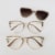 animal print com dourado transparente