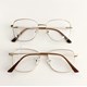 Armação de óculos de grau - Antonella - Dourado lente marrom