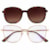  Dourado clip on animal print 