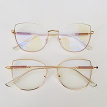 Armação de óculos de grau - Aurora brilho 95761 - branco com nude C6