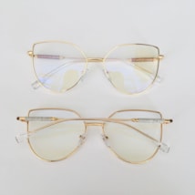 Armação de óculos de grau - Aurora Glow 81038/80062 - dourado Armação de óculos de grau - Aurora Glow 81038/80062 - dourado