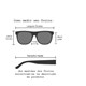 Armação de óculos de grau - Aurora Glow 81038/80062 - preto com dourado