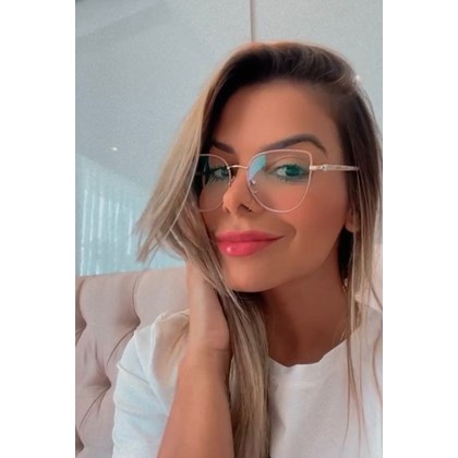 ARMAÇÃO DE ÓCULOS DE GRAU - AURORA HASTE ACETATO 6929 - NUDE ARMAÇÃO DE ÓCULOS DE GRAU - AURORA HASTE ACETATO 6929 - NUDE