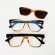Armação de óculos de grau - Barcelona 8720 - marrom degradê lente marrom C4