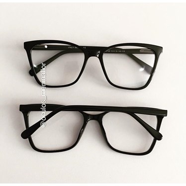 Armação de óculos de grau - Basiquinha - Preto