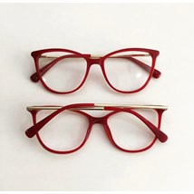 Armação de óculos de grau - Bebel 10074 - Vermelho