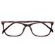 Armação de óculos de grau - Bianca fit - Animal print escuro