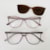 furta cor roxo transparente lente marrom