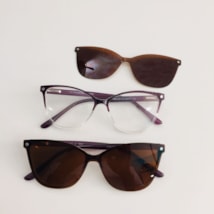 ARMAÇÃO DE ÓCULOS DE GRAU - BRUBIS 6105 - ROXO TRANSPARÊNCIA C4 ARMAÇÃO DE ÓCULOS DE GRAU - BRUBIS 6105 - ROXO TRANSPARÊNCIA C4
