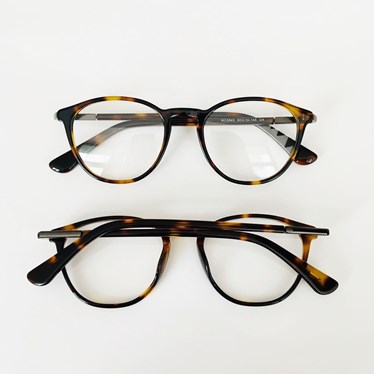 Armação de óculos de grau - Bruna 3843 - animal print clássico C4
