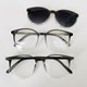 Armação de óculos de grau - Califórnia C0158 - preto transparência c3