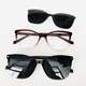 Armação de óculos de grau - Camila 8003 - Marrom transparência C2