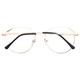 Armação de óculos de grau - Carol 9716 - Preto com dourado