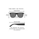 Armação de óculos de grau - Catarina 25031 - Bordo Clip on animal print C4