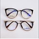 Armação de óculos de grau - Cathe 25026 - Marrom transparência clipon on animal print C4