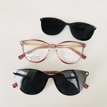 Armação de óculos de grau - Cinthia 6533 - roxo transparência C6