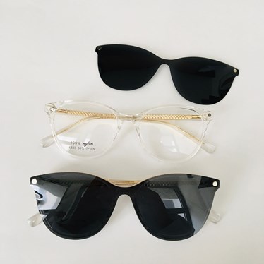 Armação de óculos de grau - Cinthia 6533 - transparente C3