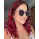 Armação de óculos de grau - Daya Elos 80122 - cinza com dourado c5 clip on detalhe cinza