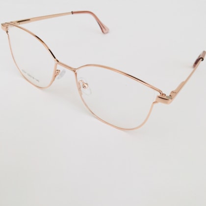Armação de óculos de grau - Deusiane 6527 - rose gold C5