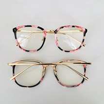 Armação de óculos de grau - Dr quadrada - Floral
