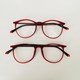Armação de óculos de grau - Elen Slim fosco 5801 - vermelho C7