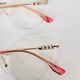 Armação de óculos de grau - Eloise 3 pontos cod 81027 - dourado ponteira rosa C2