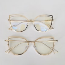 Armação de óculos de grau - Emily 95597 - dourado C1 Armação de óculos de grau - Emily 95597 - dourado C1