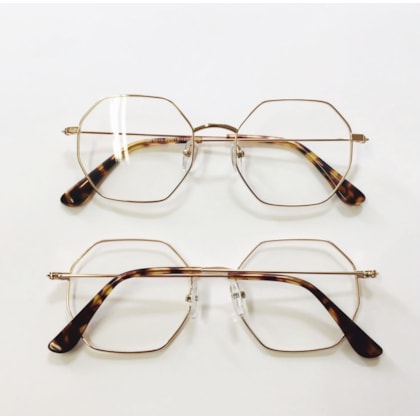 ARMAÇÃO DE ÓCULOS DE GRAU - ESLO 6915 - ROSE GOLD C4 ARMAÇÃO DE ÓCULOS DE GRAU - ESLO 6915 - ROSE GOLD C4