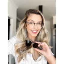ARMAÇÃO DE ÓCULOS DE GRAU - ESTEFANY VERSÃO 8001 - ANIMAL PRINT TRANSPARÊNCIA C5 ARMAÇÃO DE ÓCULOS DE GRAU - ESTEFANY VERSÃO 8001 - ANIMAL PRINT TRANSPARÊNCIA C5