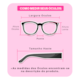 Armação de óculos de grau - Friends Glow 6032 - nude com rose gold clip on detalhe nude lente preta C3