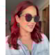 Armação de óculos de grau - Friends Glow 6032 - preto com dourado clip on preto C1