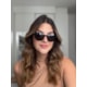 Armação de óculos de grau - Gabriela 8011 - nude com transparente C3