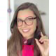 Armação de óculos de grau - Gabriela 8011 - preto C1