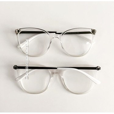 Armação de óculos de grau - Gabrielli - Transparente