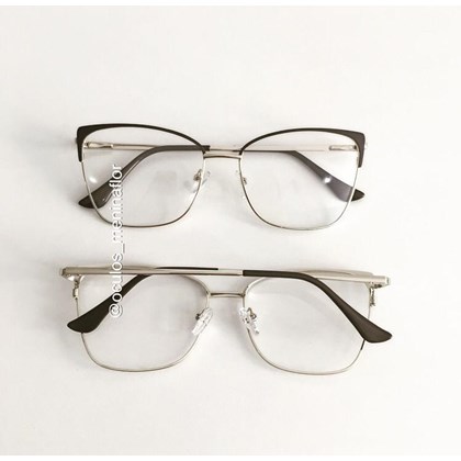 Armação de óculos de grau - Garfield 720 - Marrom escuro C2