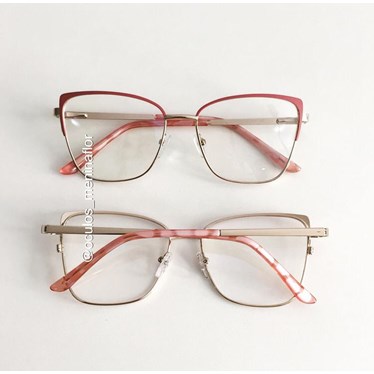 Armação de óculos de grau -  Garfield 904 - Rosa