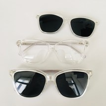 Armação de óculos de grau - Helena 0189 - transparente C5