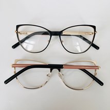 Armação de óculos de grau - Hendy 5022 - preto com dourado C3 Armação de óculos de grau - Hendy 5022 - preto com dourado C3