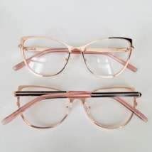 Armação de óculos de grau - Hendy 5022 - Rose gold C1 Armação de óculos de grau - Hendy 5022 - Rose gold C1
