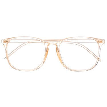 Armação de óculos de grau - Jasmine Fer 3038 - Dourado transparente