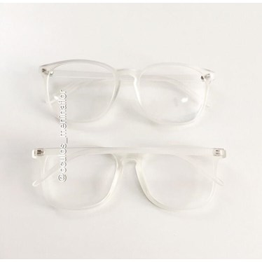 Armação de óculos de grau - Jasmine Fer 3038 -Transparente fosco