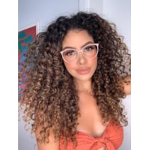 Armação de óculos de grau - Jasmine - Nude clarinho Armação de óculos de grau - Jasmine - Nude clarinho