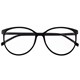 Armação de óculos de grau - Jasmine - Preto Fosco
