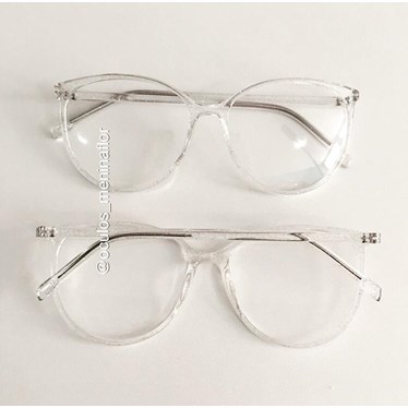 Armação de óculos de grau - Jasmine - Transparente Glow
